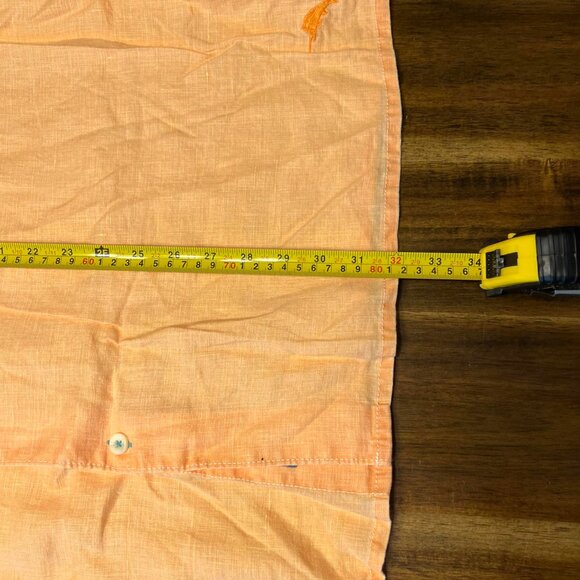 Tommy Bahama relax Linen Orange Cream Short Sleeve Vacation XXL - Picture 6 of 6